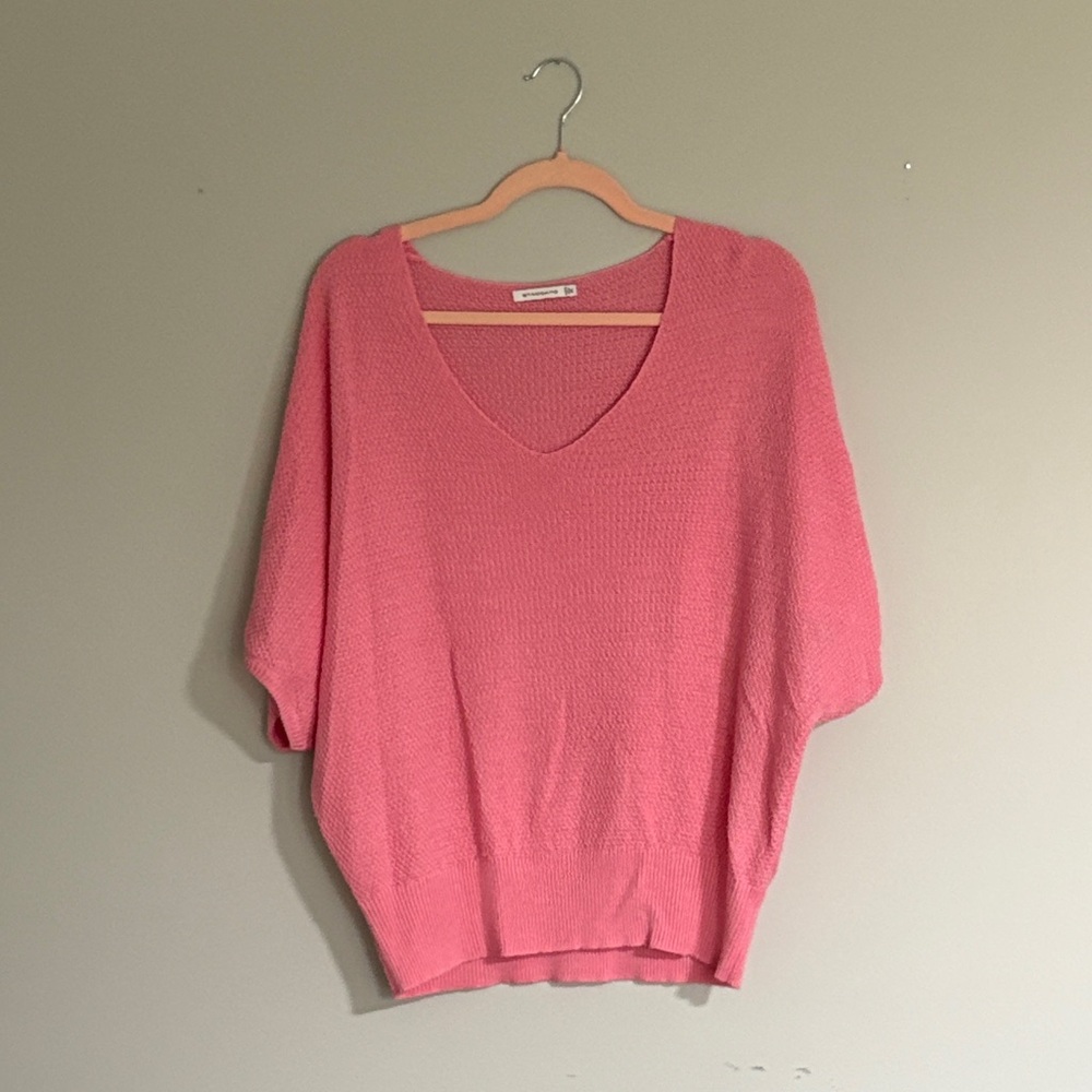 Staccato Coral V-Neck Women's Sweater
